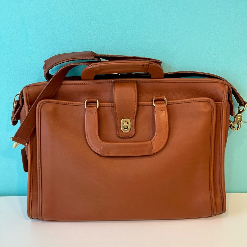 VTG Coach briefcase—-final sale! Price firm